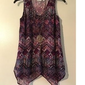 NWT Kim Rogers Petite Size S  V-Neck Detachable